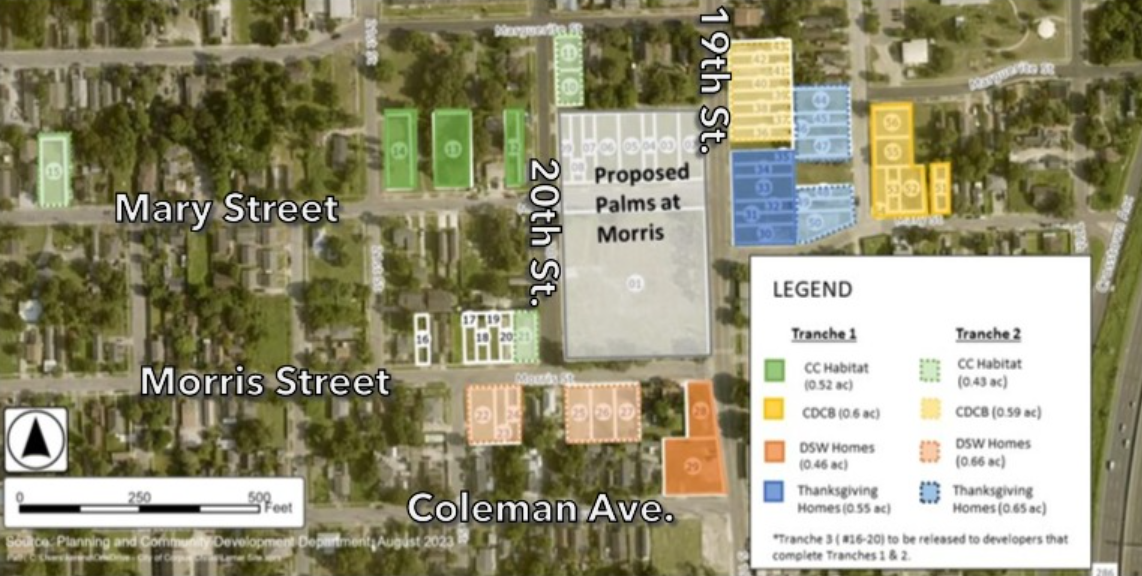 Infill Housing Map: Former Lamar Elementary Neighborhood