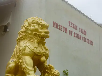 Exterior of Texas State Museum of Asian Cultures & Education Center