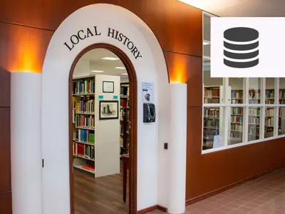 Local History Department Entrance