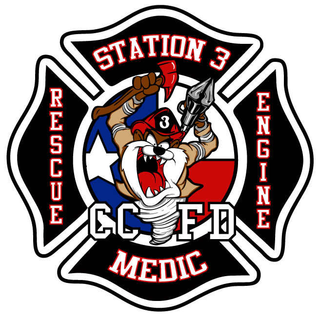 Fire Station Number 3 Logo