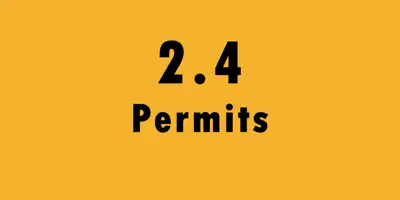 2.4 Permits