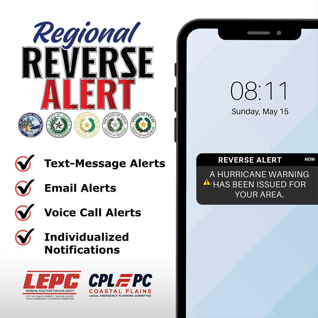 Reverse Alert: Know as soon as an emergency happens. If we can't reach you, we can't alert you.