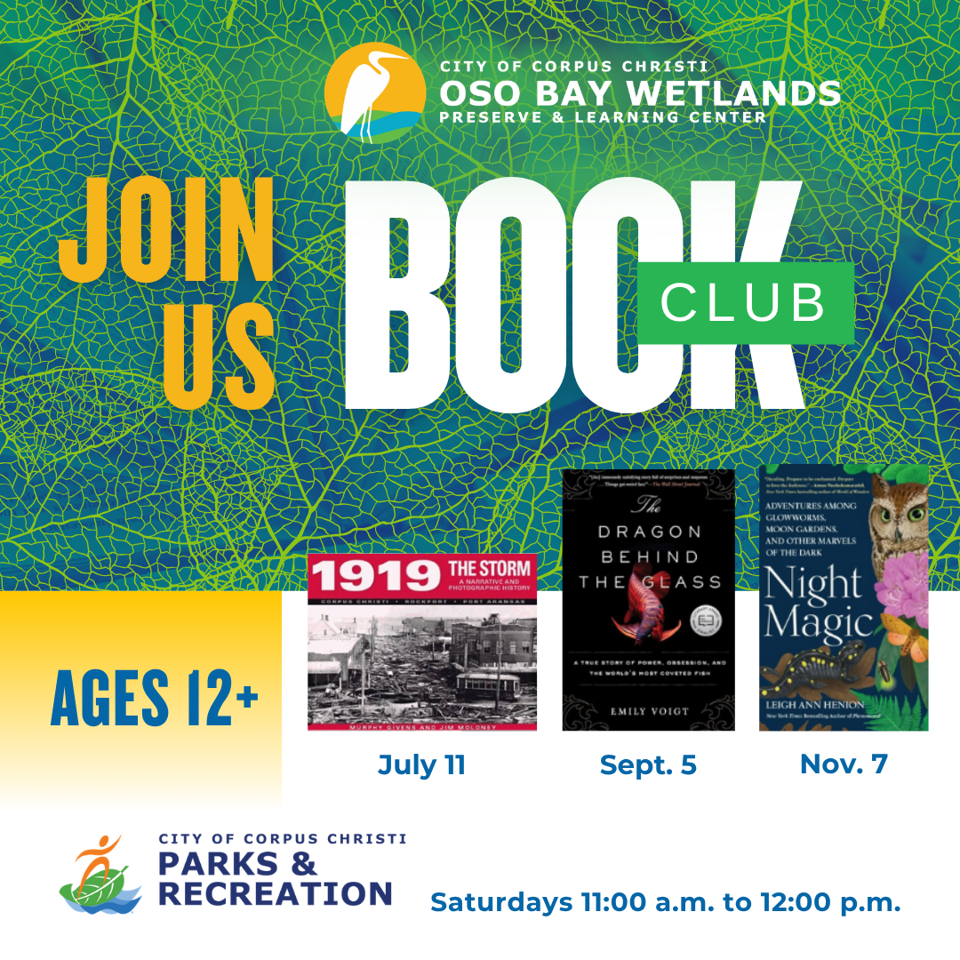 Join Us Book Club; Ages 12 and up; July 11, September 5, and November 7; Saturdays from 11 a.m. to 12 p.m.