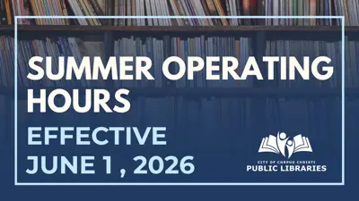 Summer Operating Hours - Effective June 1, 2026