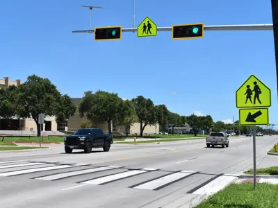 Newly updated crosswalk