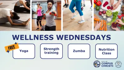 Wellness Wednesdays: Yoga, Strength Training, Zumba, and Nutrition Class