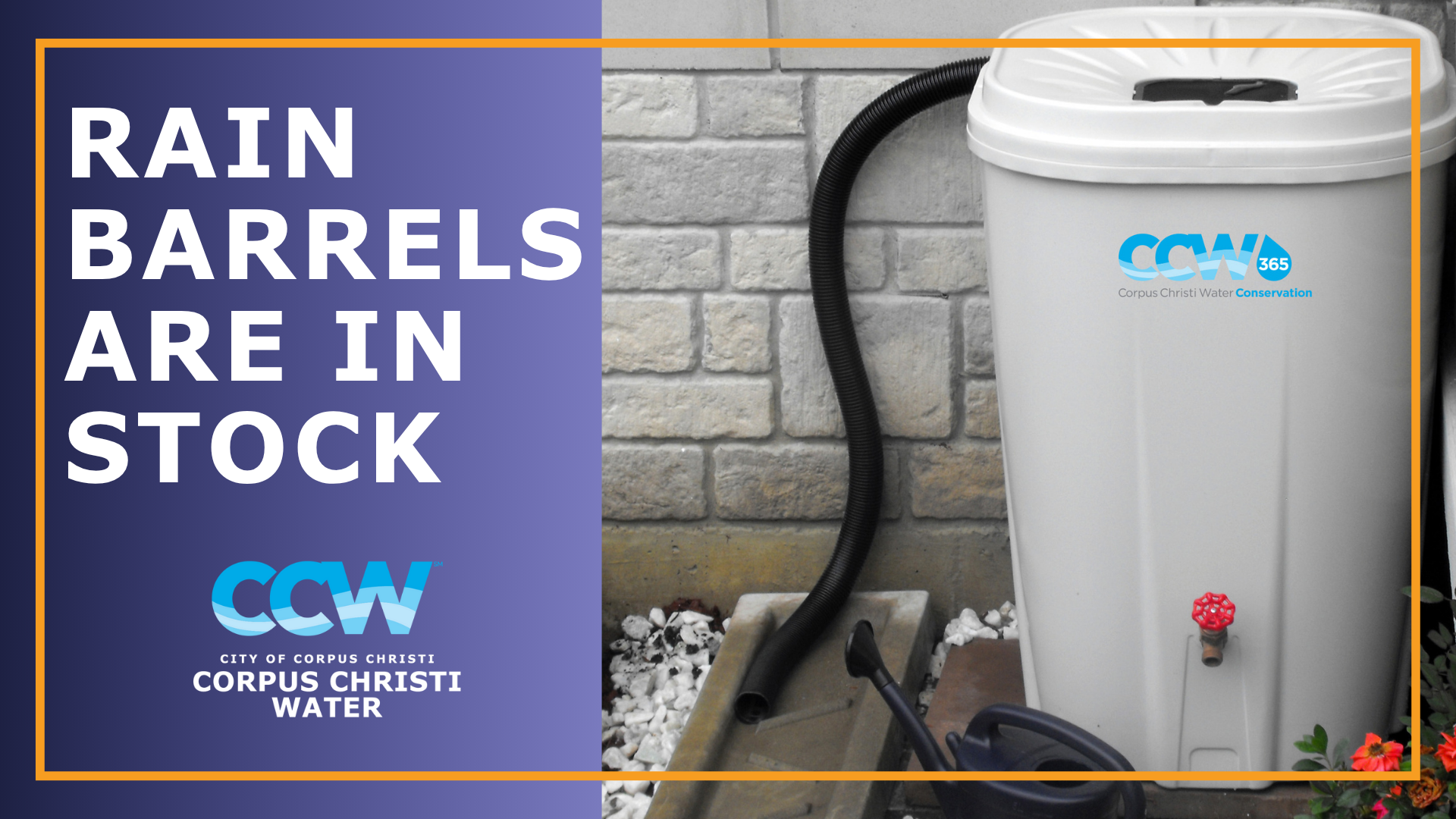 Rain Barrels are in stock!